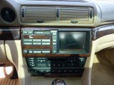 2000 BMW 7 Series 750iL Sedan Controls