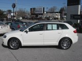 Arctic White Audi A3 in 2006