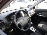 2009 Kia Spectra 5 SX Wagon Black Interior