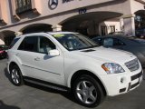 2008 Arctic White Mercedes-Benz ML 550 4Matic #46183348