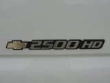 2006 Chevrolet Silverado 2500HD Work Truck Extended Cab Marks and Logos