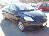 2008 Nautical Blue Metallic Toyota Yaris Sedan #46183753