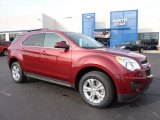 2011 Cardinal Red Metallic Chevrolet Equinox LT AWD #46183404