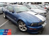 2008 Vista Blue Metallic Ford Mustang Shelby GT Coupe #46183520