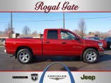 Inferno Red Crystal Pearl Dodge Ram 1500 in 2007