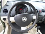 2007 Volkswagen New Beetle 2.5 Coupe Steering Wheel