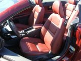 2011 Volvo C70 T5 Cranberry Leather/Off Black Interior