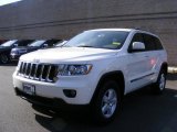 2011 Stone White Jeep Grand Cherokee Laredo 4x4 #46244544