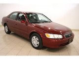 2001 Vintage Red Pearl Toyota Camry LE #46244561