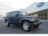 2007 Steel Blue Metallic Jeep Wrangler Unlimited Sahara #46244056