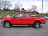 2011 Race Red Ford F150 XLT SuperCab 4x4 #46243860