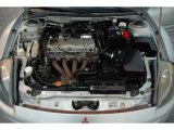 2000 Mitsubishi Eclipse RS Coupe 2.4 Liter SOHC 16-Valve 4 Cylinder Engine