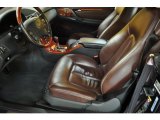 2002 Mercedes-Benz CL 600 designo Dark Brown Interior