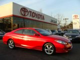 2005 Absolutely Red Toyota Solara SE Sport V6 Coupe #4619393