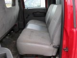 2003 Ford F350 Super Duty XL Crew Cab 4x4 Chassis Dump Truck Medium Flint Interior