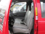 2003 Ford F350 Super Duty XL Crew Cab 4x4 Chassis Dump Truck Medium Flint Interior