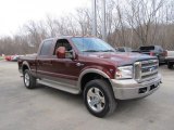 2006 Ford F250 Super Duty King Ranch Crew Cab 4x4 Front 3/4 View