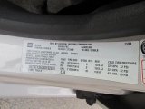 2005 GMC Canyon SLE Crew Cab 4x4 Info Tag