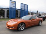 2007 Atomic Orange Metallic Chevrolet Corvette Coupe #46243935