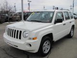 2008 Stone White Clearcoat Jeep Patriot Sport #46244698