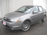 2011 Sterling Gray Metallic Ford Focus SES Sedan #46243714