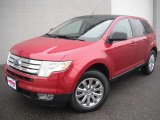 2007 Redfire Metallic Ford Edge SEL AWD #46243715