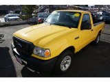 2007 Screaming Yellow Ford Ranger XL Regular Cab #46244198