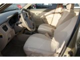 2006 Kia Rio LX Sedan Beige Interior