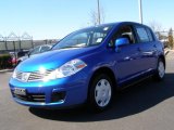 2009 Blue Metallic Nissan Versa 1.8 S Hatchback #46244762