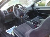 2004 Honda Accord LX Coupe Black Interior