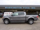 2011 Sterling Grey Metallic Ford F150 Lariat SuperCrew 4x4 #46244290