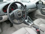2008 Audi A3 2.0T Light Gray Interior