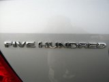 2007 Ford Five Hundred Limited Marks and Logos