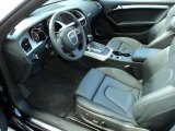 2010 Audi A5 2.0T Cabriolet Black Interior