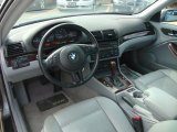 2005 BMW 3 Series 325i Coupe Grey Interior