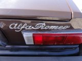 Alfa Romeo Spider 1981 Badges and Logos