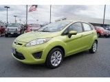 2011 Ford Fiesta Lime Squeeze Metallic