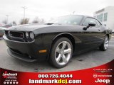 2011 Brilliant Black Crystal Pearl Dodge Challenger R/T #46337296