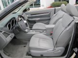 2008 Chrysler Sebring Limited Hardtop Convertible Dark Slate Gray/Light Slate Gray Interior
