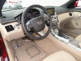 2011 Cadillac CTS 4 AWD Coupe Cashmere/Cocoa Interior