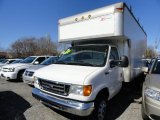 2004 Oxford White Ford E Series Cutaway E450 Commercial Moving Truck #46345190