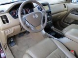 2007 Honda Pilot EX-L 4WD Saddle Interior