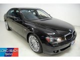 2008 Jet Black BMW 7 Series 750i Sedan #46344825