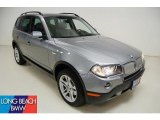2008 Silver Grey Metallic BMW X3 3.0si #46344826