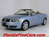 2005 Crystal Blue Metallic Audi A4 1.8T Cabriolet #441389