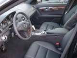 2011 Mercedes-Benz C 350 Sport Black Interior