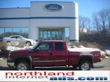 2005 Victory Red Chevrolet Silverado 2500HD LS Extended Cab 4x4 #46344583
