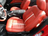 2010 Ford Mustang GT Premium Convertible Brick Red Interior