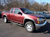 2007 Deep Ruby Red Metallic Chevrolet Colorado LT Extended Cab 4x4 #46344763
