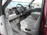 2000 Ford F250 Super Duty XLT Extended Cab 4x4 Medium Graphite Interior